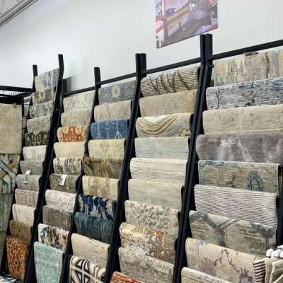 carpet store in Tampa, FL, display